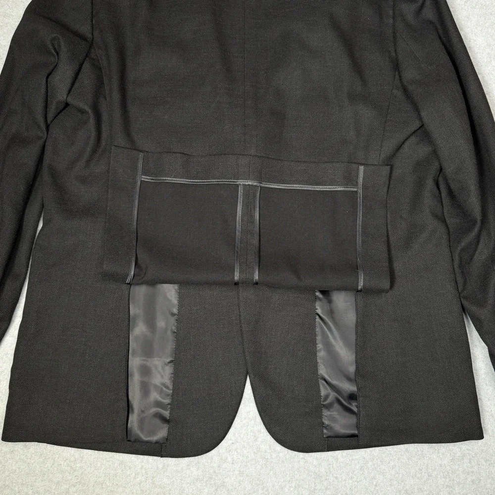 Jos. A Bank Performance Knit Half Lined Sport Coat Blazer Mens 44 R Tailored Fit